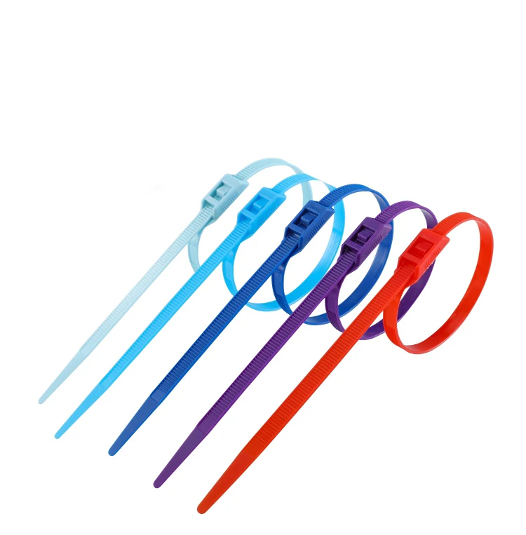 11-Inch/50-Pound Low Profile UV Zip Ties (Bag of 100) -LP11S0C