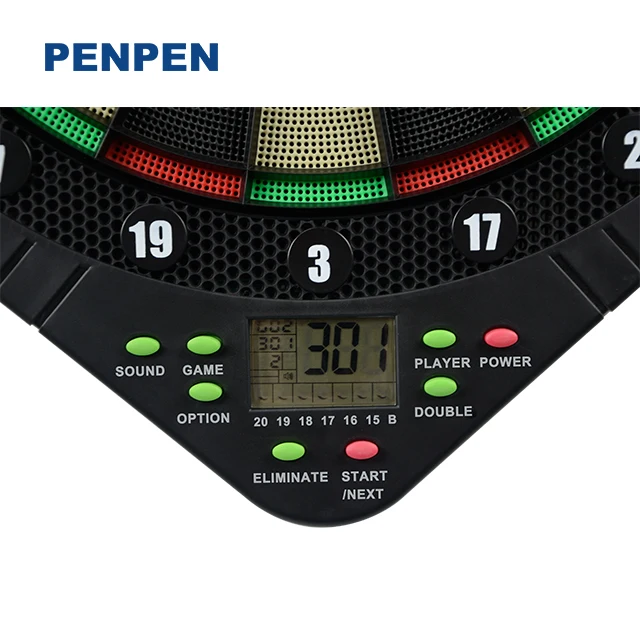 Professional LCD Display Dart Game Machine Electronic Dartboard with 6 darts 24 extra tips