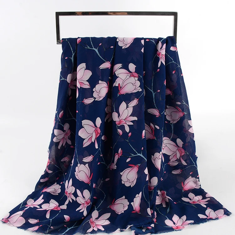chiffon fabric printed