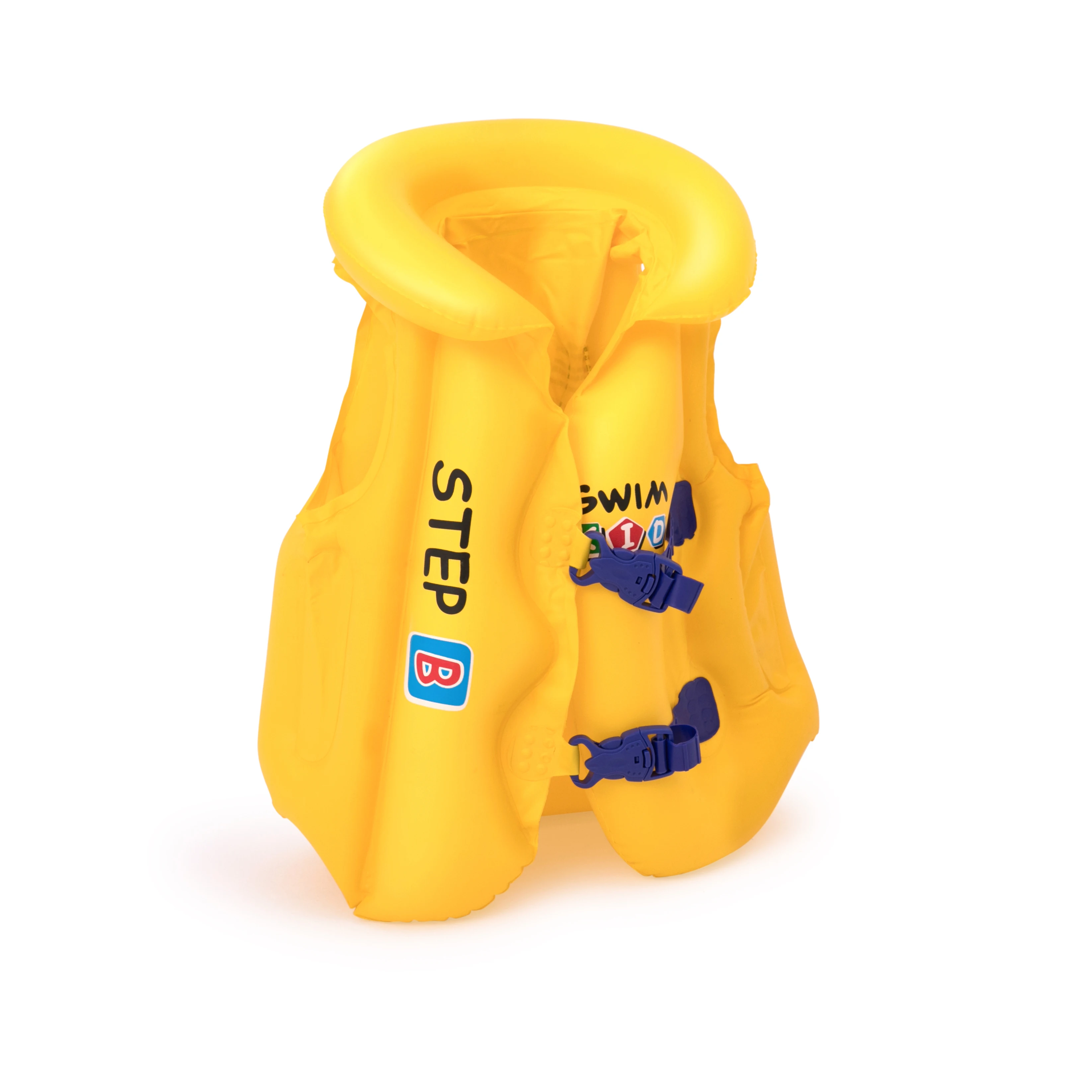 Whole Price Inflatable Life Vest, PVC Learn-to Swim Vest, Inflatable Swimming Life Jacket for Kids