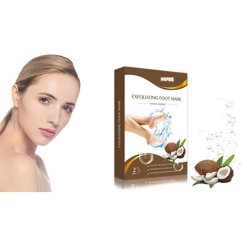 2023 OEM Foot Peel Mask Peeling Away Calluses  Custom Private Label Foot Mask Foot Skin Care