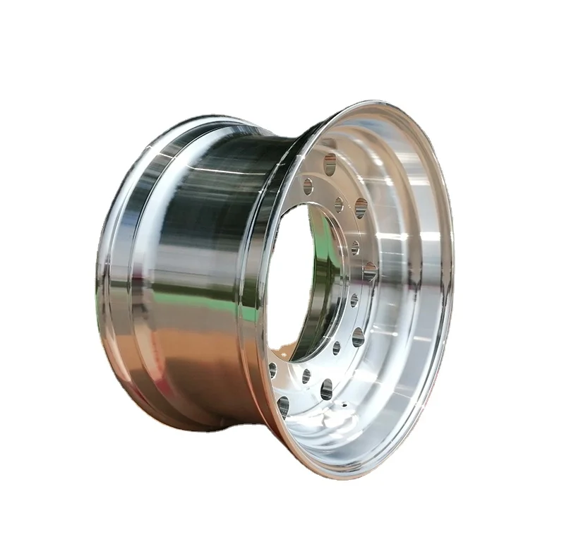 factory wholesale  aluminium alloy  wheel 22.5x11.75 heavy  truck wheel  rim for tyre size 385/80R22.5