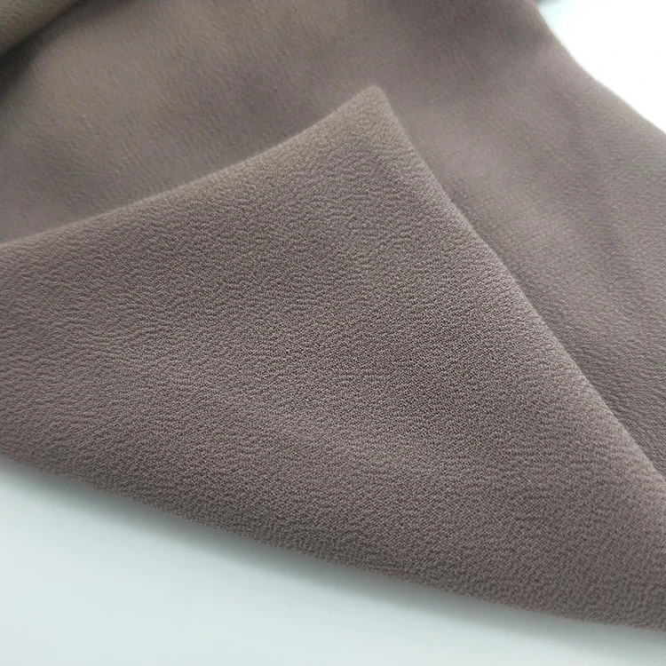 Шифоновая ткань 100% полиэстер жемчужный креп шифоновая ткань