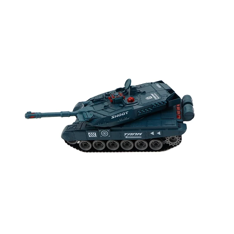 2024 hot  selling 2.4G 11 channel remote control military tanks for kids simulate model rc tank toy