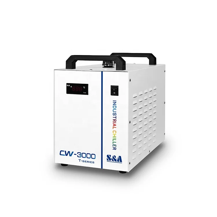 S&A Chillers Manufacturer Wholesale Small CW-3000 Industrial Air Cooled CNC Spindle Chiller