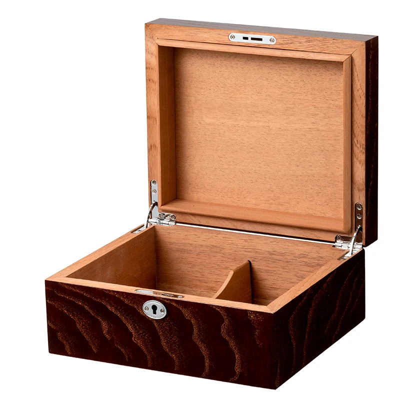 New Sale Cigar Luxury Humidor Manufacturers Customized High Quality Spanish Cedar Wood Cigar Packaging Box