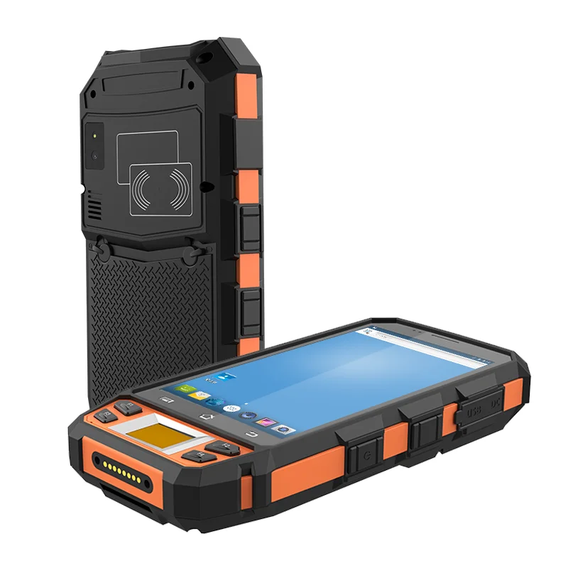  Android ручной сканер штрих-кодов считыватель qr-кода pda устройство 1d и 2d с HF