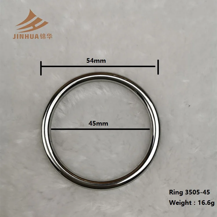 
50mm gold bikini hardware big rings good shape decoration beachwear strap buckles for swimwear 