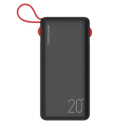 5V-2.1A USB TYPE C Port 3 in 1 cable 20000mah powerbank mobile phone charging larger high capacity  power bank