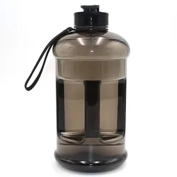 Custom Logo Half Gallon Body Building Sports Jug Gym Protein 2.2L Shaker Cheap BPA Free Water Bottles with Time Maker