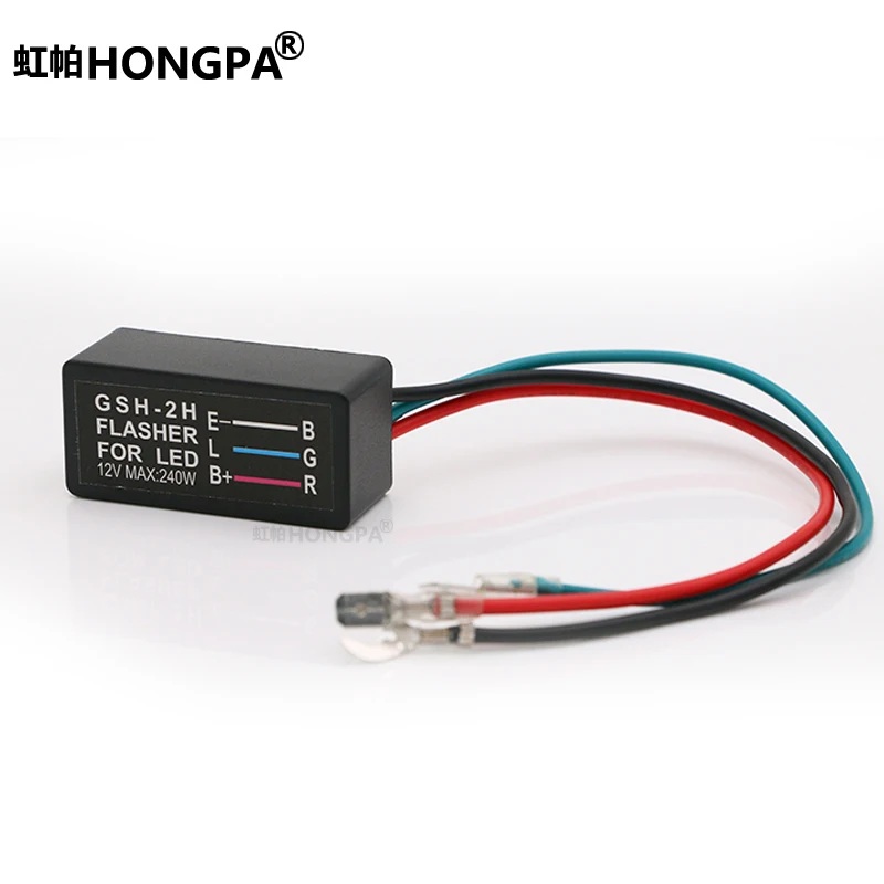 3-контактная универсальная 12V 240 Вт водить мотоцикл указатель поворота сигнала реле с удлинителем