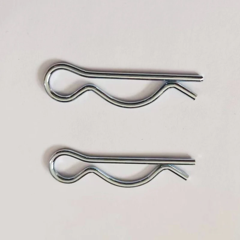 Hot sale galvanized steel & stainless steel 304 double coil spring R cotter pin Supplier & Manufacturer