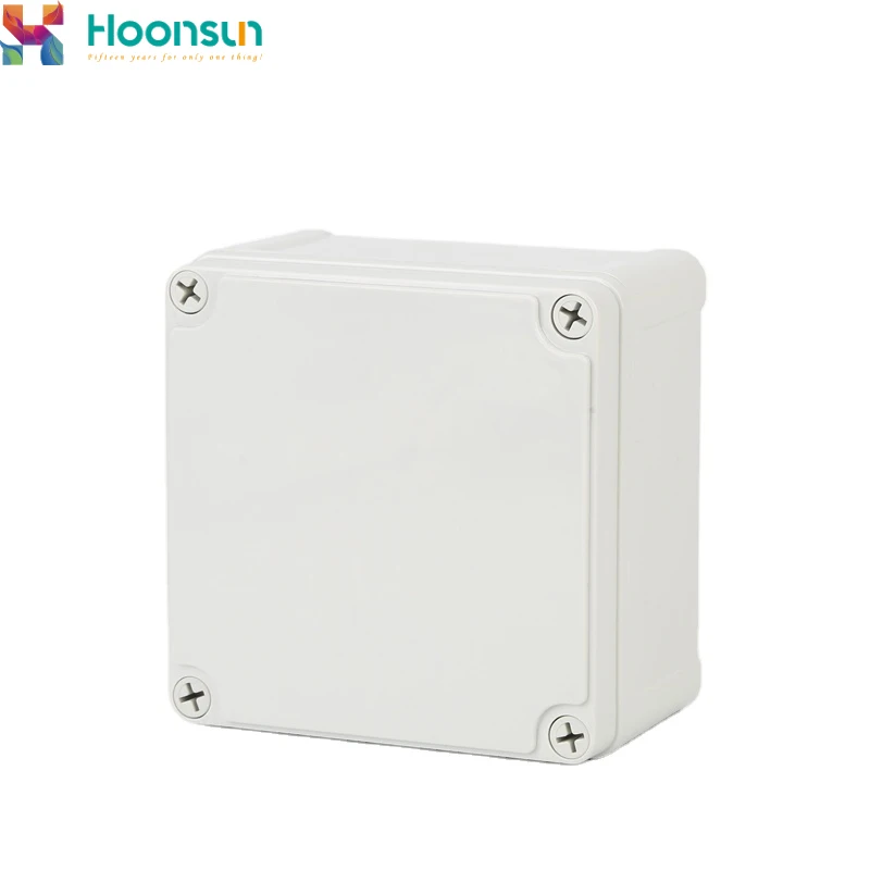 Outdoor IP67 Junction Box 125*125*100 ABS PC Plastic Waterproof Electrical Enclosure