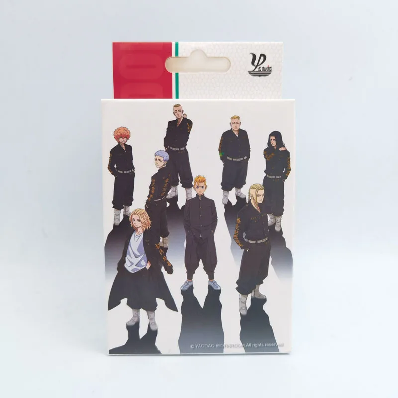 Toy Anime Demon Slayer Playing Cards Game Genshin Impact Poker Cartoon 52 Card Deck for Party Gifts