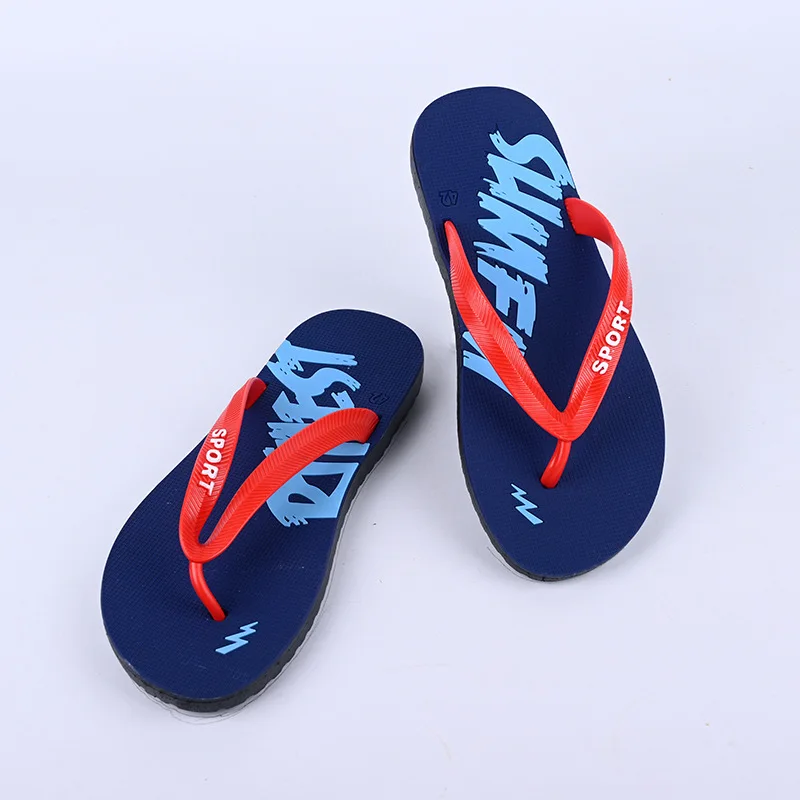 2022 New Fashion Thick Soles Clipped Feet Beach Comfortable Nonslip Wear Resistant Outdoor Slippers Flip-Flops