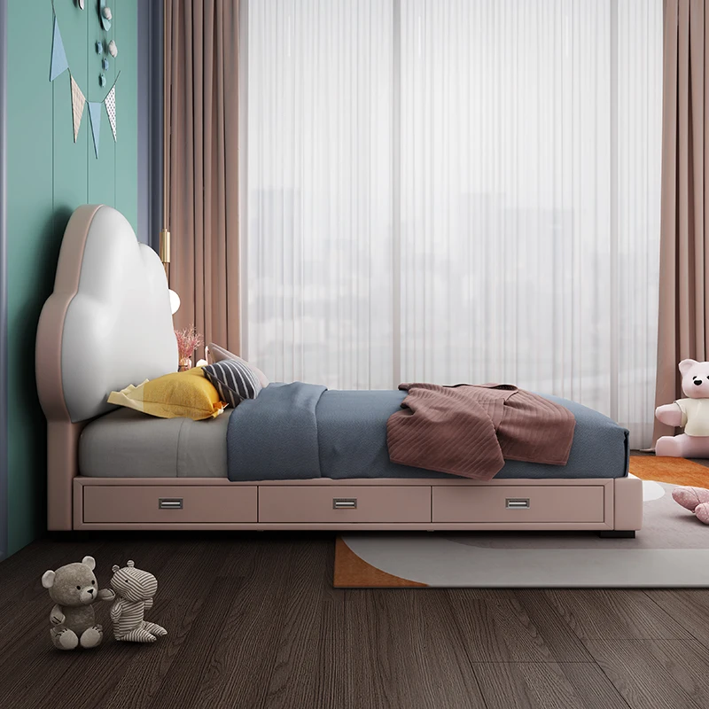 Competitive Price Good Quality Furniture Bedroom Children Comfortable Soft Bed