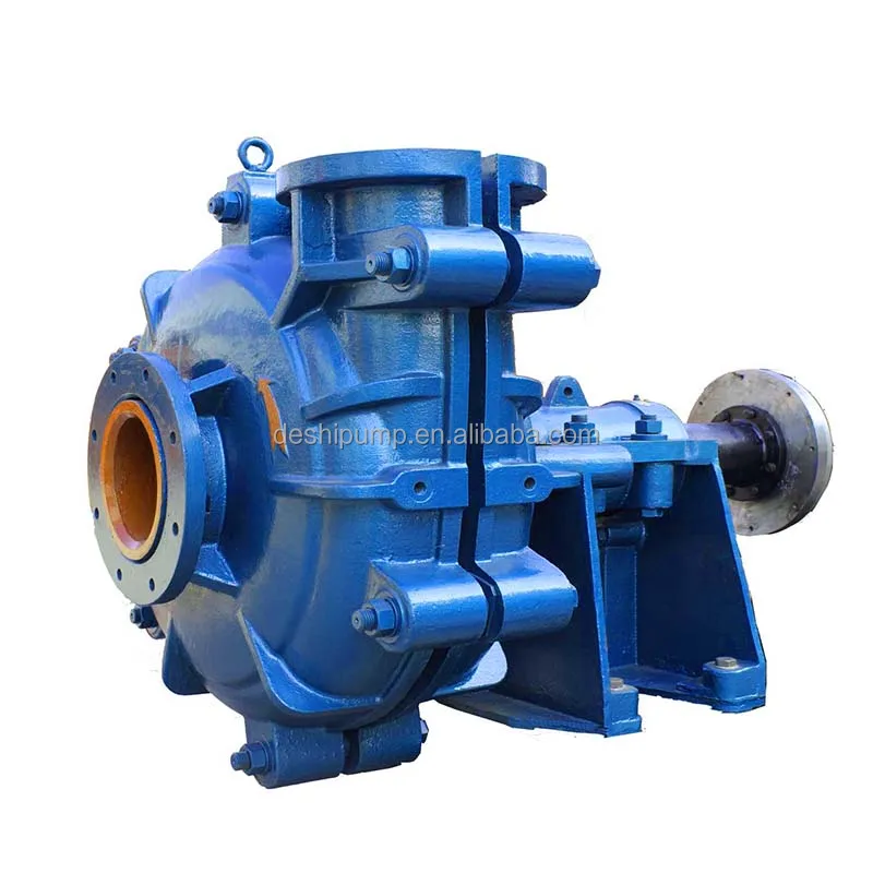 8x6 centrifugal horizontal mine high chrome anti-abrasive DA05 impeller crusher cyclone slurry pump