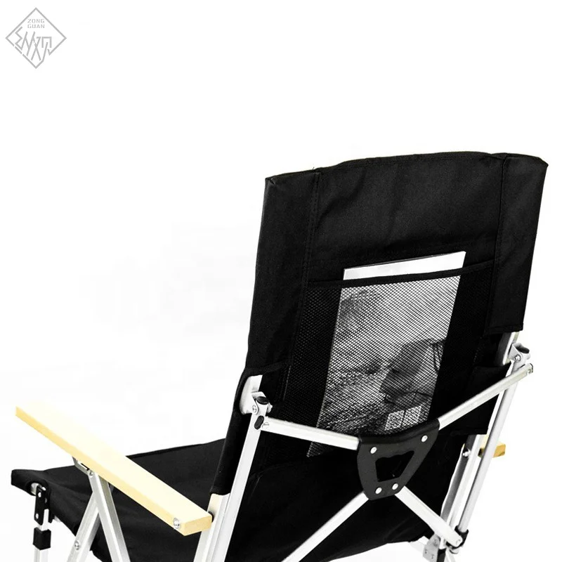 ZG Spot camping folding chairs Office lunch break adjustable aluminum outdoor Dachuan fishing