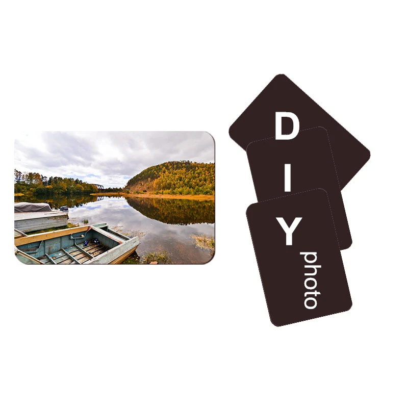 
DIY personalized photo picture printed Stickers on the Fridge Refrigerator Magnets Lot Fridge Magnet 