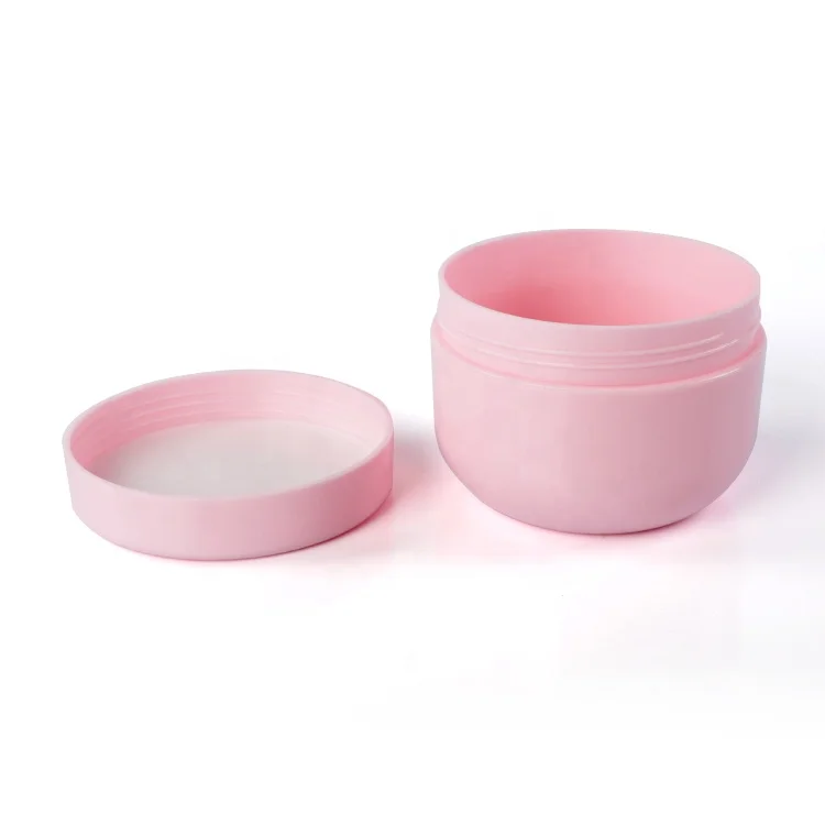 Anti-wrinkle sheep placenta essential oil capsule white container,acne skincare cream plastic eco-packaging jar compostable lid