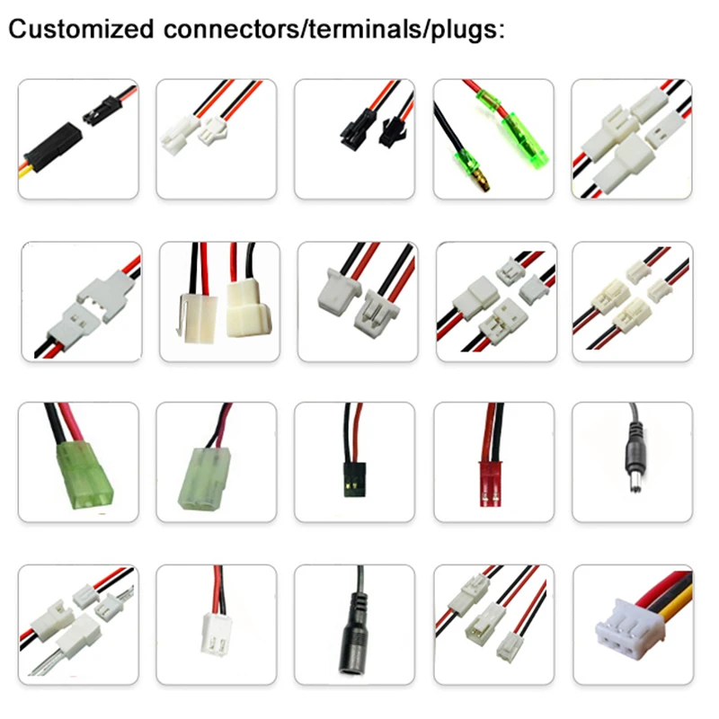Rechargeable lithium li ion 18650 battery pack bms 1s4p 3.7v 7200mah 8000mah 8800mah 10400mah 12000mah 12ah 14000mah  pack