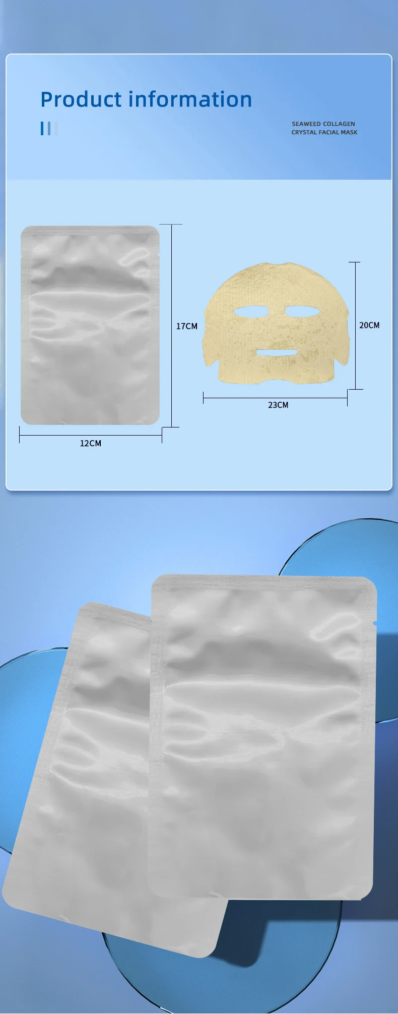 Wholesale Korean Whitening Korea Pure Bio Collagen Face Moisturizing Facial Masks