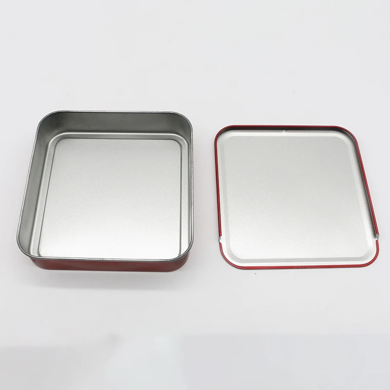 Tinplate Hinged Eyeglasses and Beauty Storage Box Universal Factory-Covered Sterilized Needle Acupuncture for Food Storage