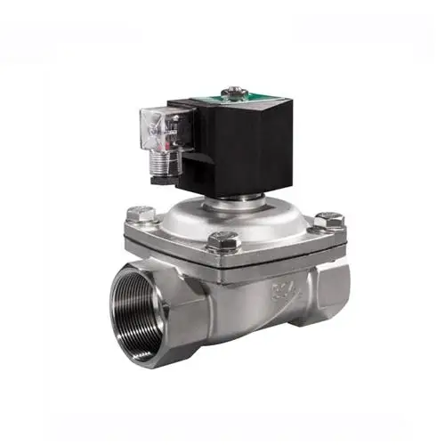 2W31 COVNA DN15 1/2 inch 2 Way AC DC Normally Closed stainless steel CF8M Water Air steam Solenoid Valve