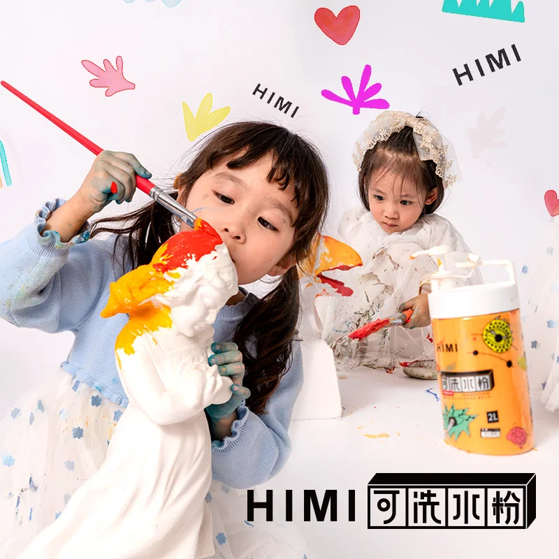 HIMI colours acrylic paint bottles 1L acrylic paint set