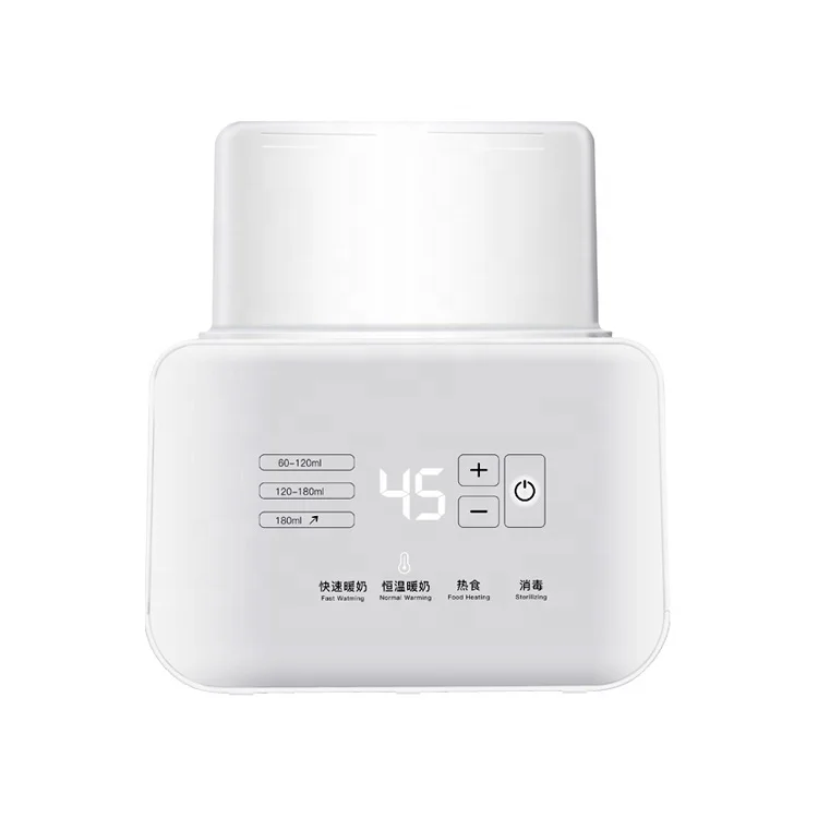 2012 Newest multifunction home use oem commercial water smart infant baby milk portable bottle warmer baby bottle sterlizer