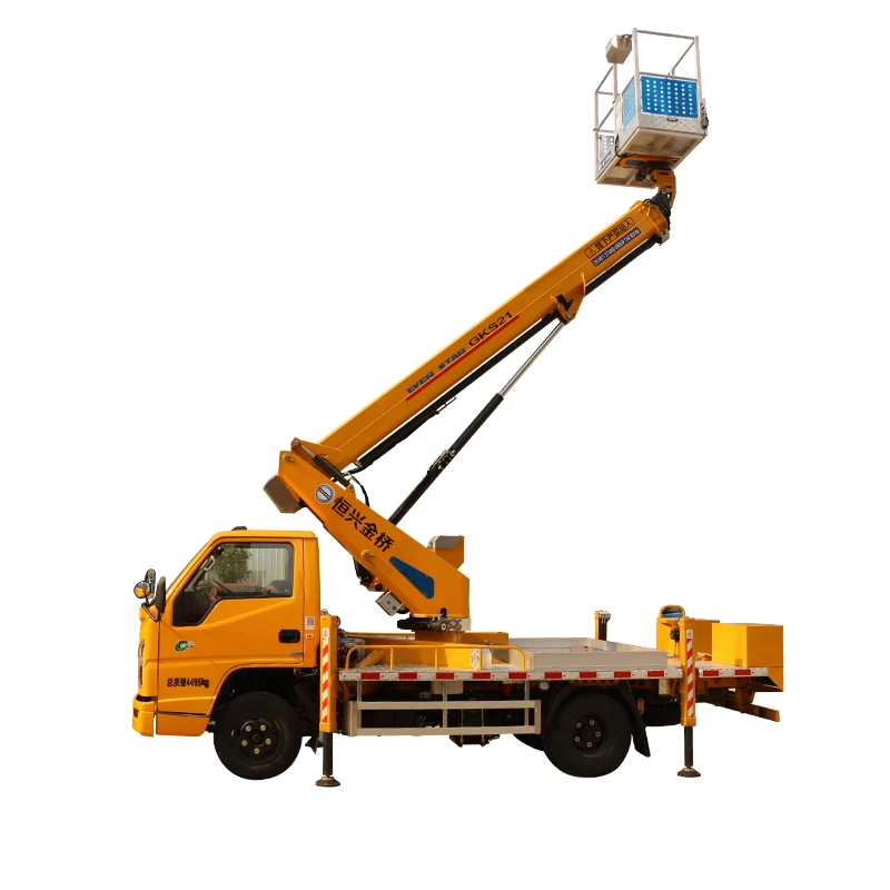 China official best-seller telescopic boom lift Truck Mounted Telescoping Lift Elevating Aerial Work platform