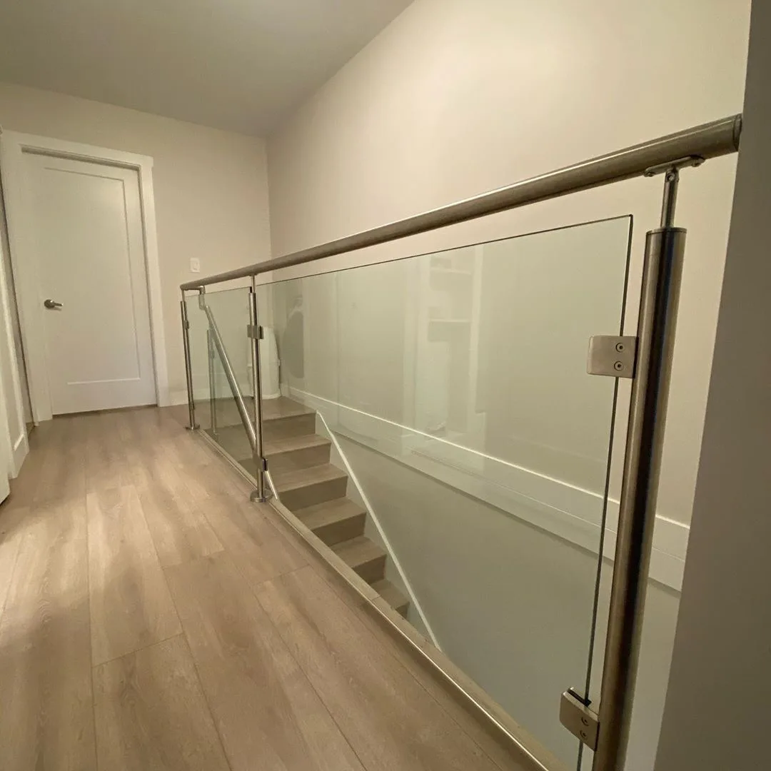 Direct Sale Frameless Wiht Frame Pool Balcony Staircase Panel Tempered Glass Balustrade Railing Fence