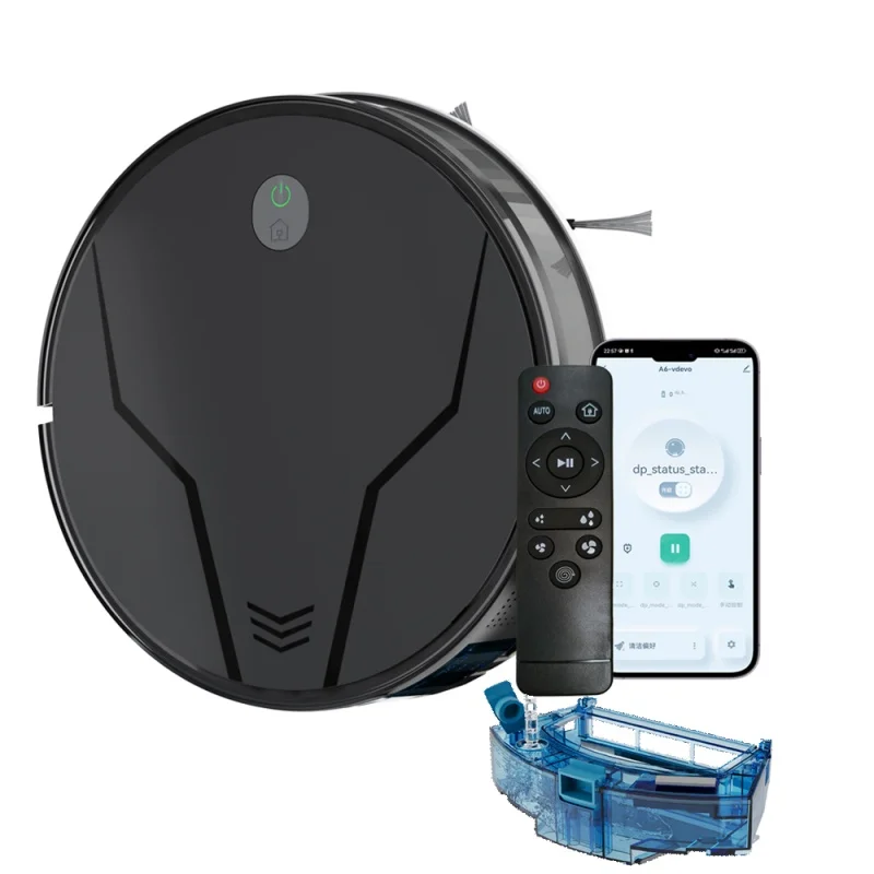 Newest Wifi APP robotic wet and dry mopping vacuum cleaner smart intelligent strong suction auto cleaning Aspiradora 3 in 1