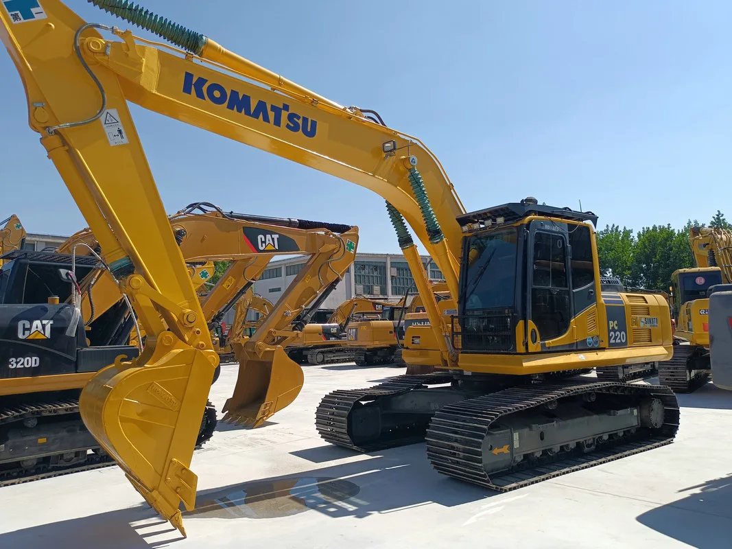 Hot-Sale Komatsu PC220-8N1 22 Ton Hydraulic Excavator 220 Used Heavy Construction Machinery Core Include Engine Pump Gear