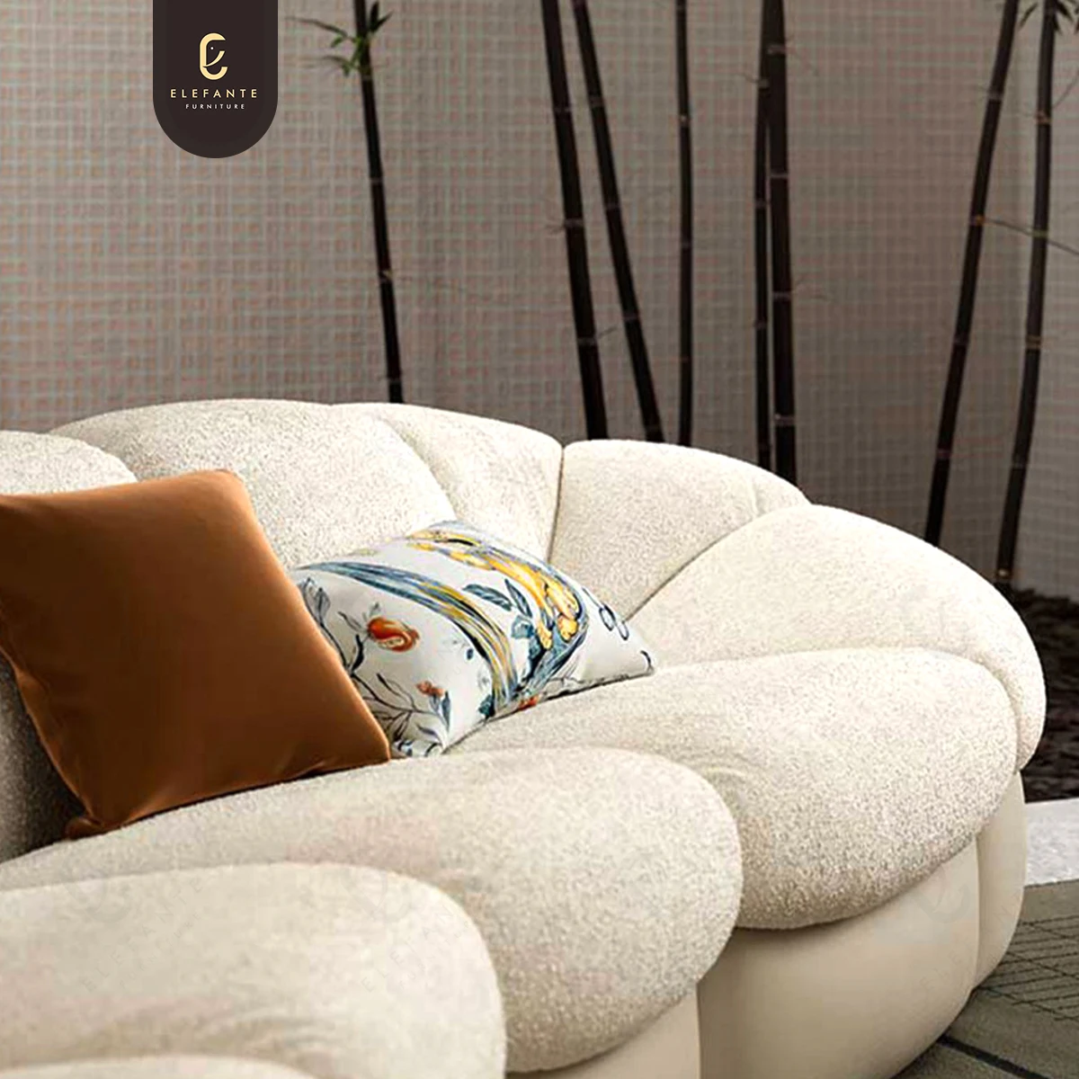 Italian Designer Light Luxury Blue Home interior Sofa De Salon Morden Huge Fabric Leather Sofa For Villa Living Room Furniture