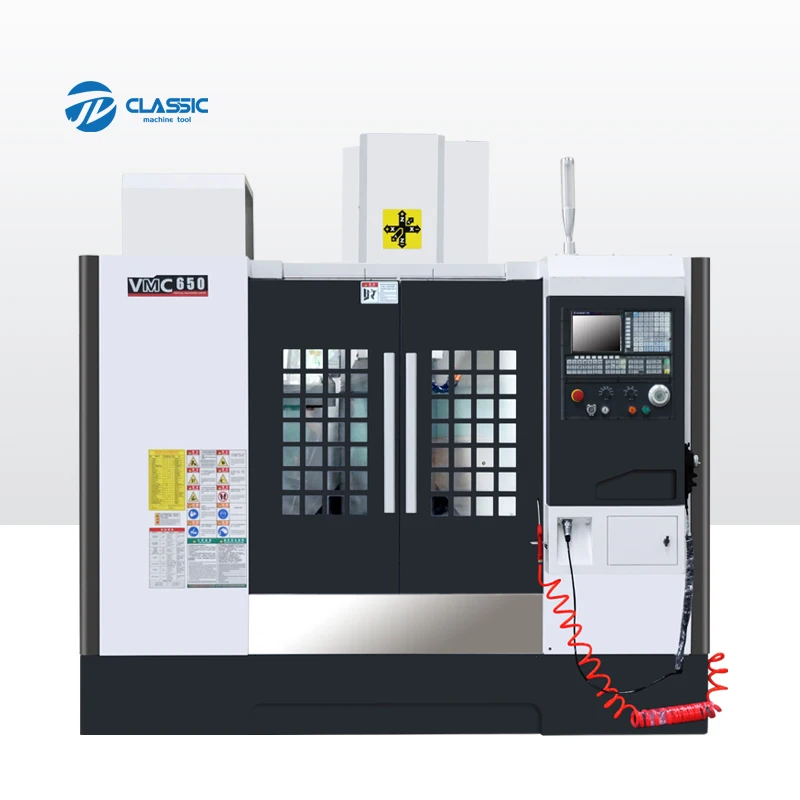 Classic VMC 650 Factory Direct Sale Taiwan Spindle Cnc Vertical Machining Center 5-Axis