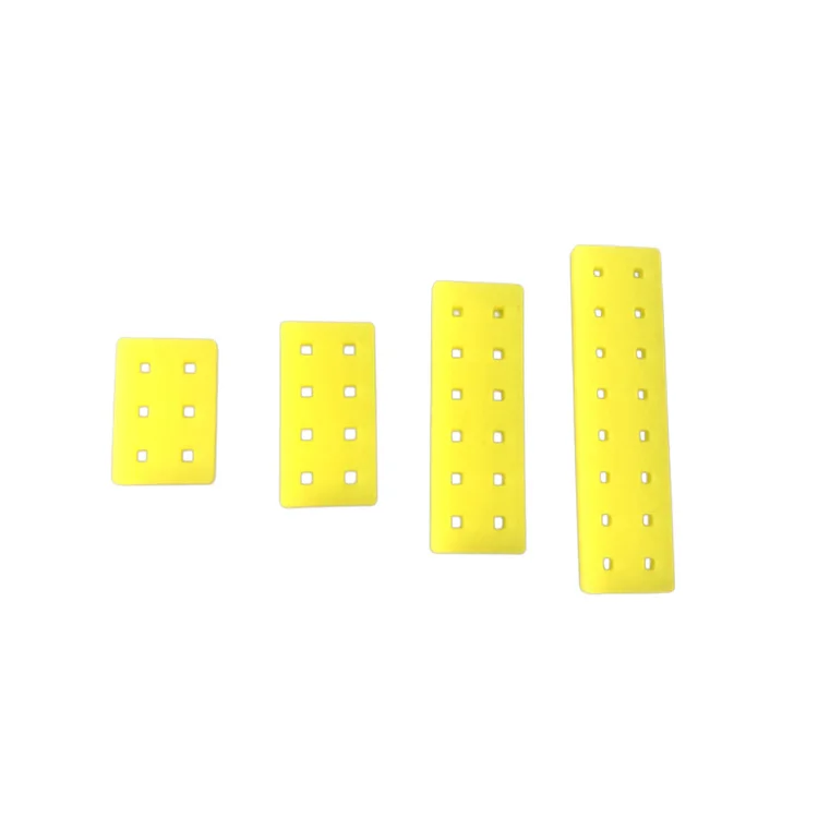 #104 Factory Direct Price Heat-resistant Silicone Rubber Mat With Custom-shaped Pin Header Sealing Gasket