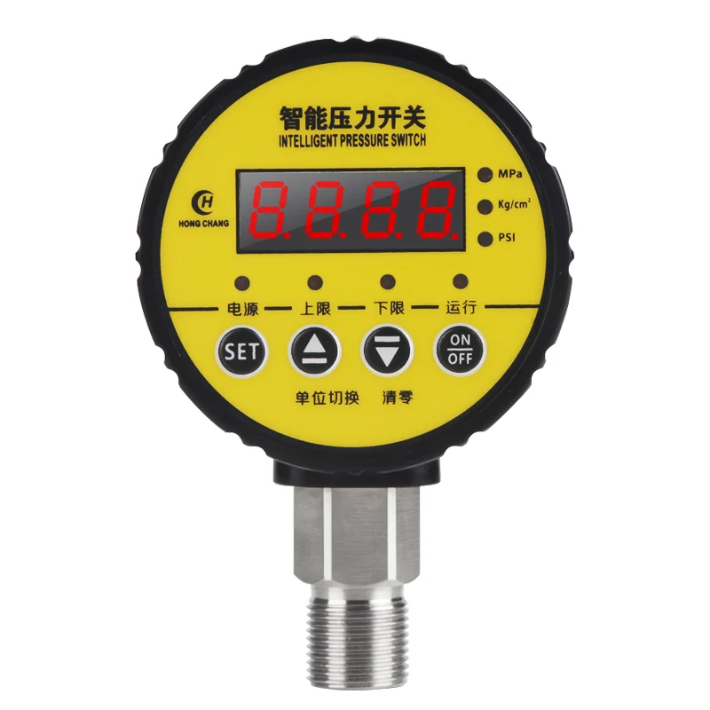 Digital Display Pressure Switch Controller Gauge Pump Negative Pneumatic Pressure
