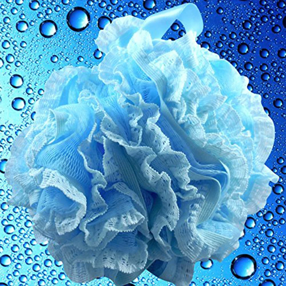 Super Soft Bath Shower Ball Loofah Exfoliating Sponge of Hot Sales Bath Supplies