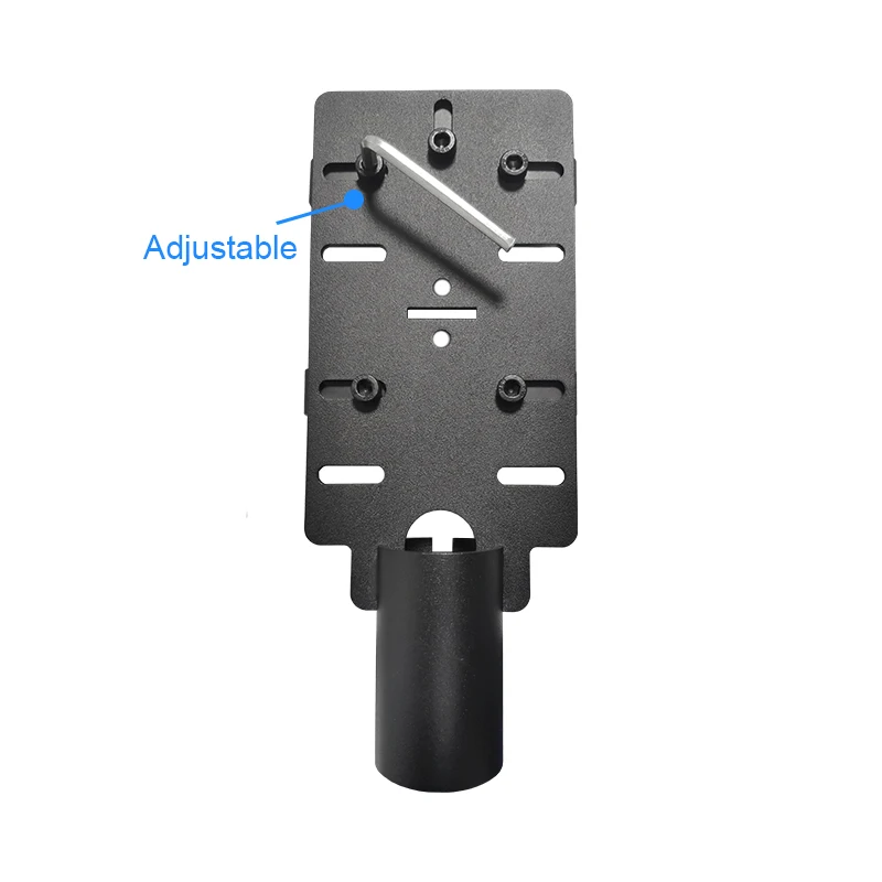 Black plastic metal pos vesa stand credit card holder base for verifone