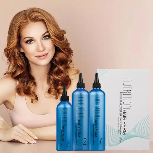 Manufacturer Private Label Anti Frizz organic Wave lotion hair curl perm lotion