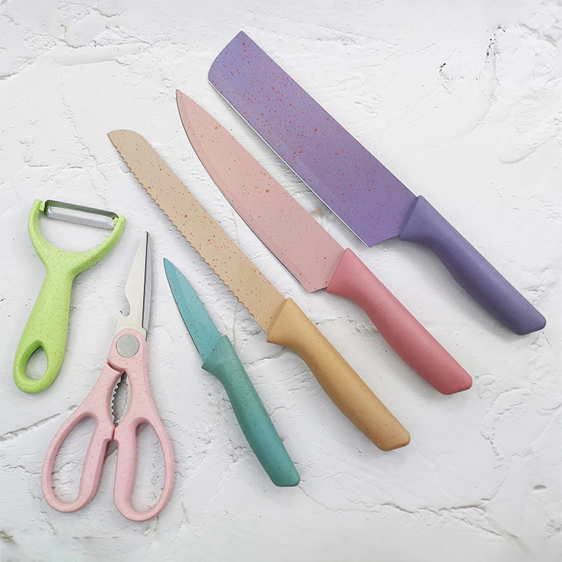 Homsense Factory кухонные инструменты оптом продукт Pg кухонные ножи собственный бренд кухонные ножи набор ножей из нержавеющей стали