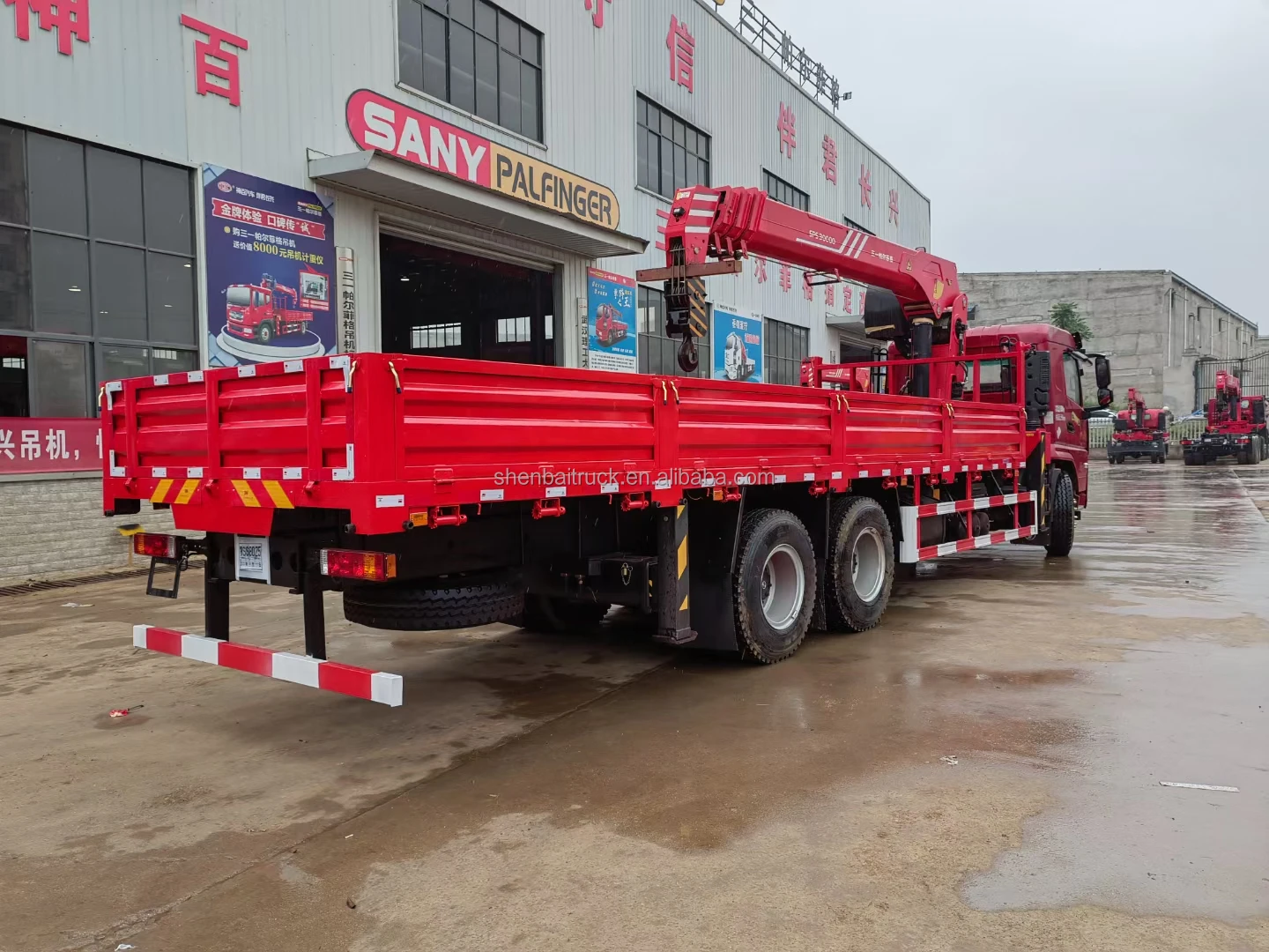 Карьерный самосвал SHACMAN 6X4 10 колеса грузовика прямые телескопическая стрела грузовой кран-манипулятор украшенное мозаикой из драгоценных камней 12 тонный гидравлический подъемник рукой для