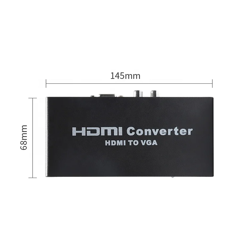 Video HDMI to VGA Converter 3D  1920*1080P 60Hz HDMI to VGA Switcher