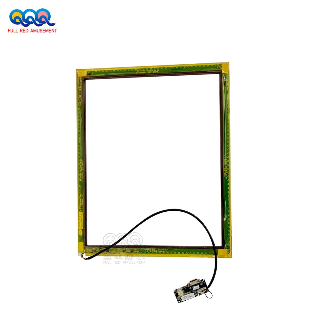 2024 New Product DIY Touch Screen Monitor 19Inch Glass Plus Frame Easy To Install Infrared Touch Interactive Frame For Sale