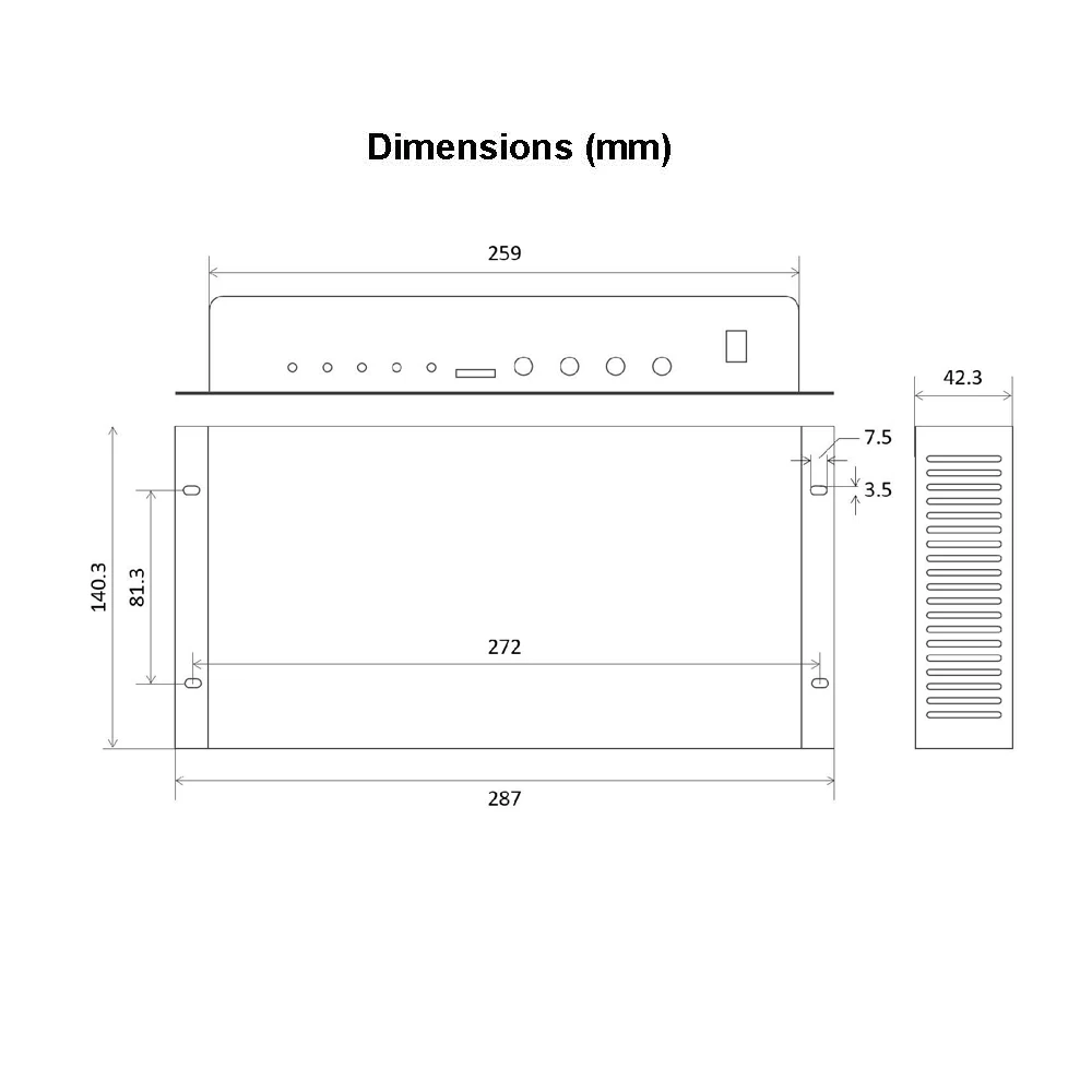 LED Display Multimedia Player HD-A6L