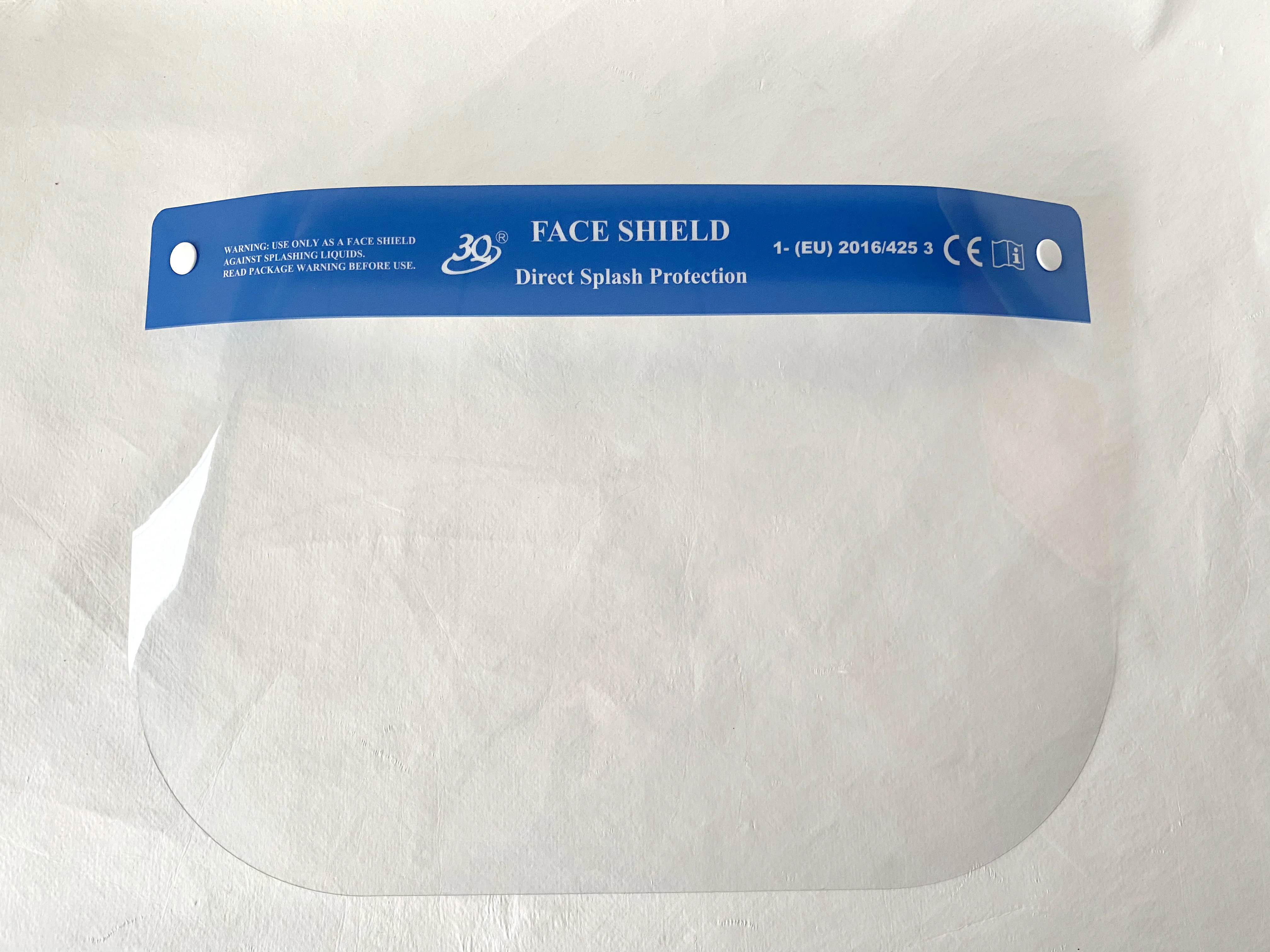 Anti Fog EN166 CE Standard Waterproof Adjustable Factory Wholesale Custom Eye Protection Transparent Disposable Face Shield