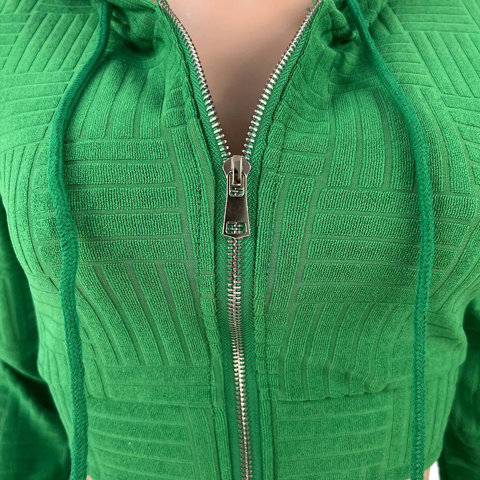 2022 Wholesale Clothes Sweatpants Two Piece Sets Fall Crop Jacket Outfits Towel Clothing 2 Piece Pants Jogger Set