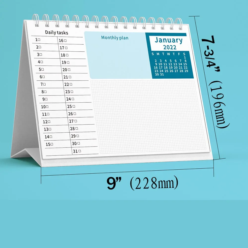 High-quality desk calendars and wall calendars customizable on demand for wholesale in 2025
