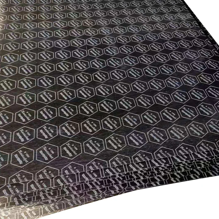 Coated graphite non asbestos rubber sheet with wire mesh reinforced